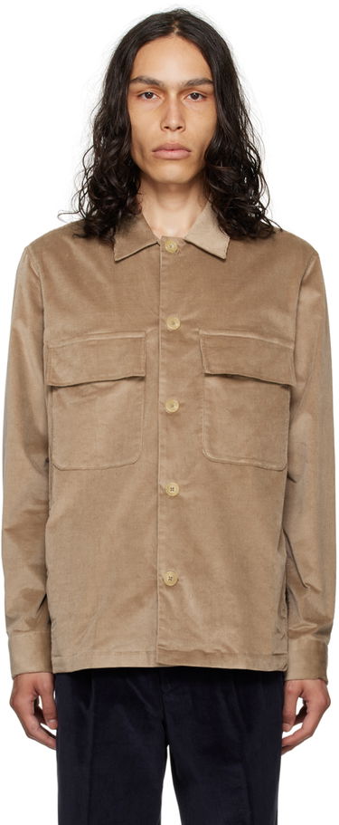 Košeľa Paul Smith Paul Smith Corduroy Buttoned Shirt Béžová | M1R-009Y-L02065, 0