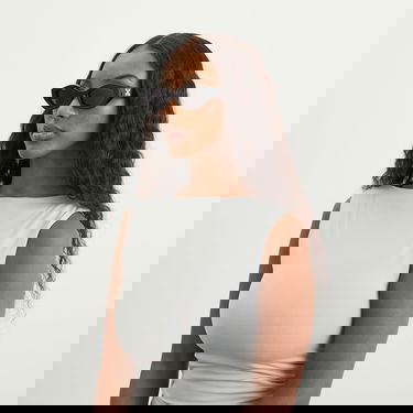 Slnečné okuliare Off-White Geometric Frame Hilo Sunglasses Čierna | OERI144C99PLA0011007, 5