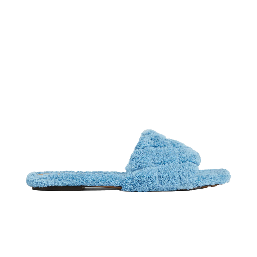 Tenisky a topánky Bottega Veneta Padded Flat Sandal Modrá | 732402 V30L0 8419