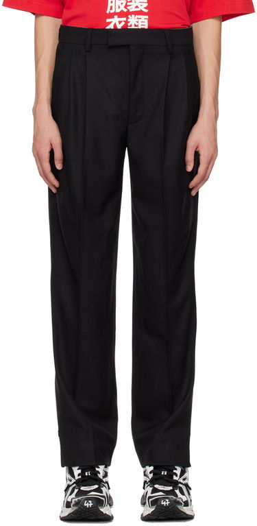 Nohavice VETEMENTS VTMNTS Pleated Trousers Čierna | VL14PA220B, 0