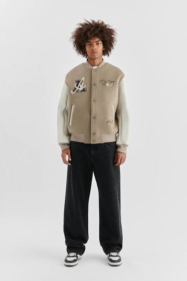 Bunda AXEL ARIGATO Wes Varsity Jacket Béžová | A2178002, 4