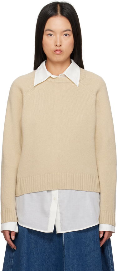 Sveter Max Mara Weekend Max Mara Gabbia Wool Sweater Béžová | 2425366162600 MM12149, 0
