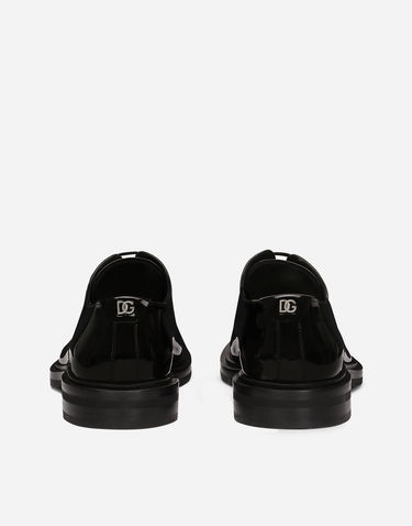 Tenisky a topánky Dolce & Gabbana Derby Patent Leather Shoes Čierna | A10840A147180999, 2