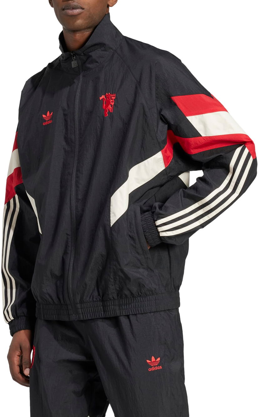 Vetrovka adidas Originals Manchester United FC OG TT Čierna | is6525