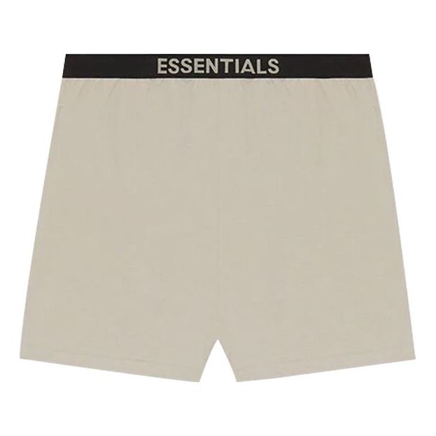 Šortky Fear of God Essentials Lounge Shorts Béžová | FOG-FW20-175