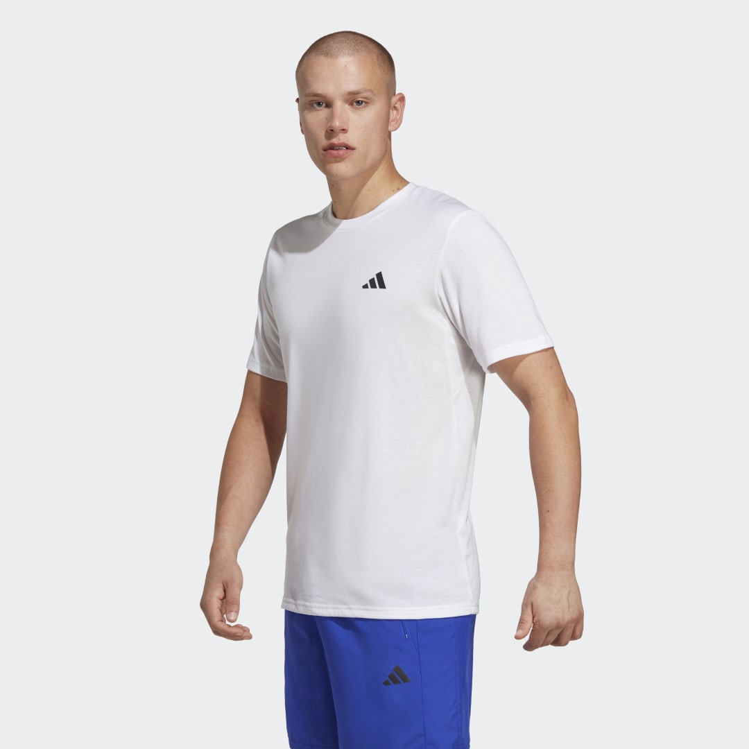 Tričko adidas Performance Essentials Comfort Biela | IC7423, 0