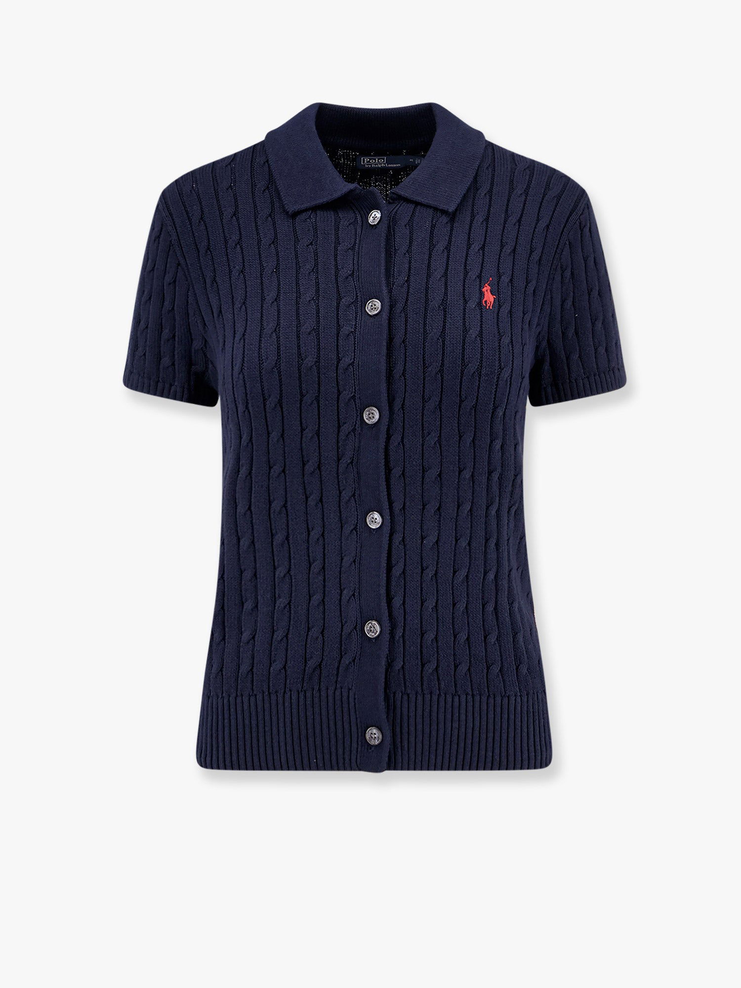 Sveter Polo by Ralph Lauren Cable-Knit Cotton-Blend Cardigan by Polo Ralph Lauren Navy | 211963486002, 0