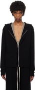 Rick Owens Hollywood Zipped Knit Hoodie
