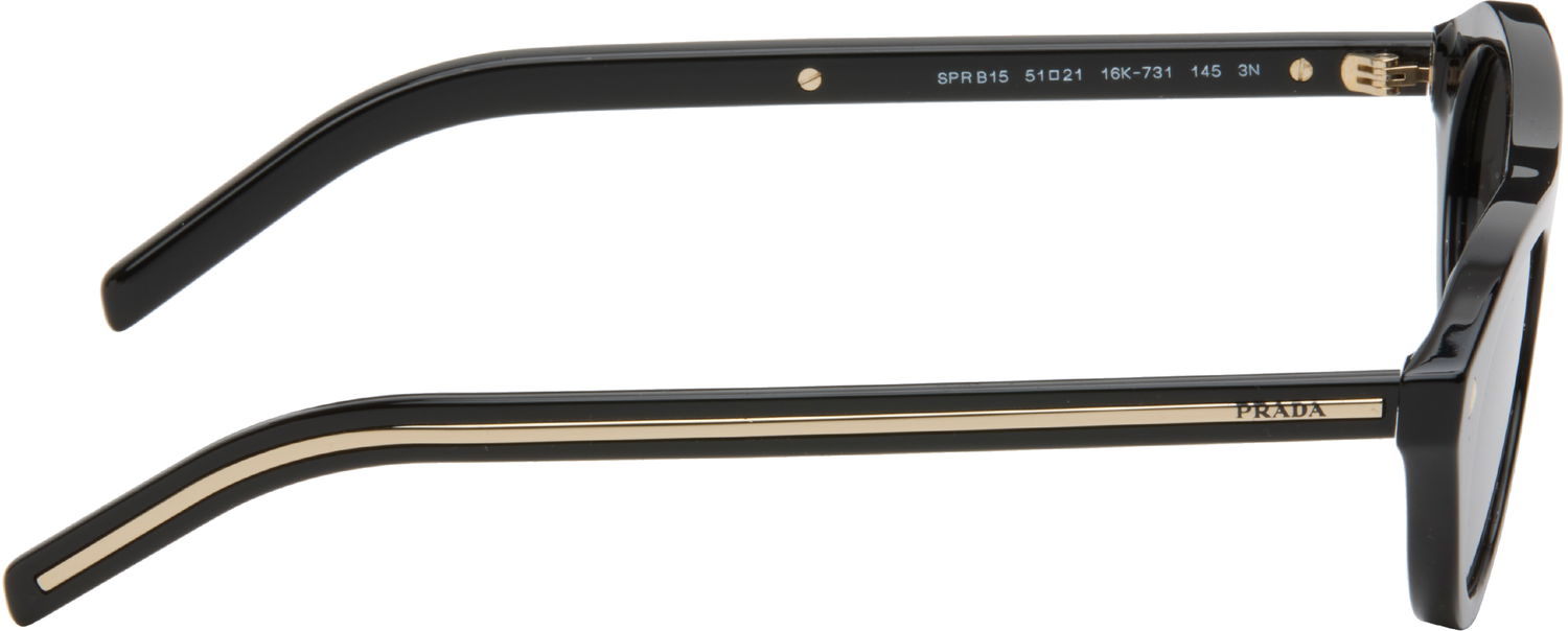 Slnečné okuliare Prada Iconic Metal Plaque Sunglasses Čierna | 0PR B15S 16K73151 8056262504284, 1