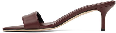 Doplnky Aeyde Aeyde Ilvy Leather Mules Vínová | A11-HS-GAIS55TB155-SS25-955-007, 2