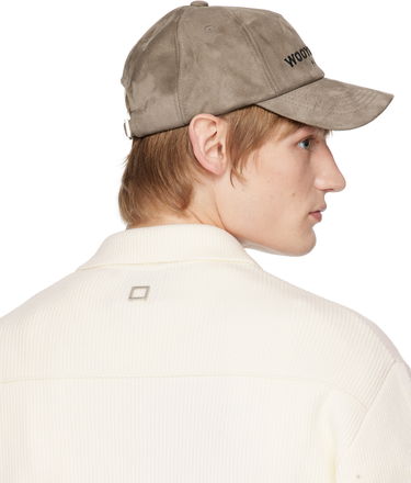 Šiltovka WOOYOUNGMI Faux Suede Ball Cap Šedá | W243AC52, 2