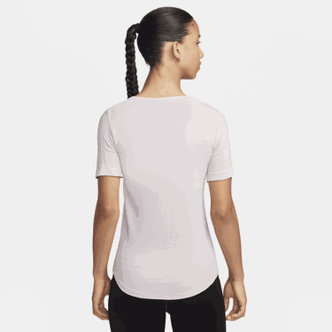 Tričko Nike W NK SWIFT WOOL DF SS TOP Béžová | fb4473-019, 4