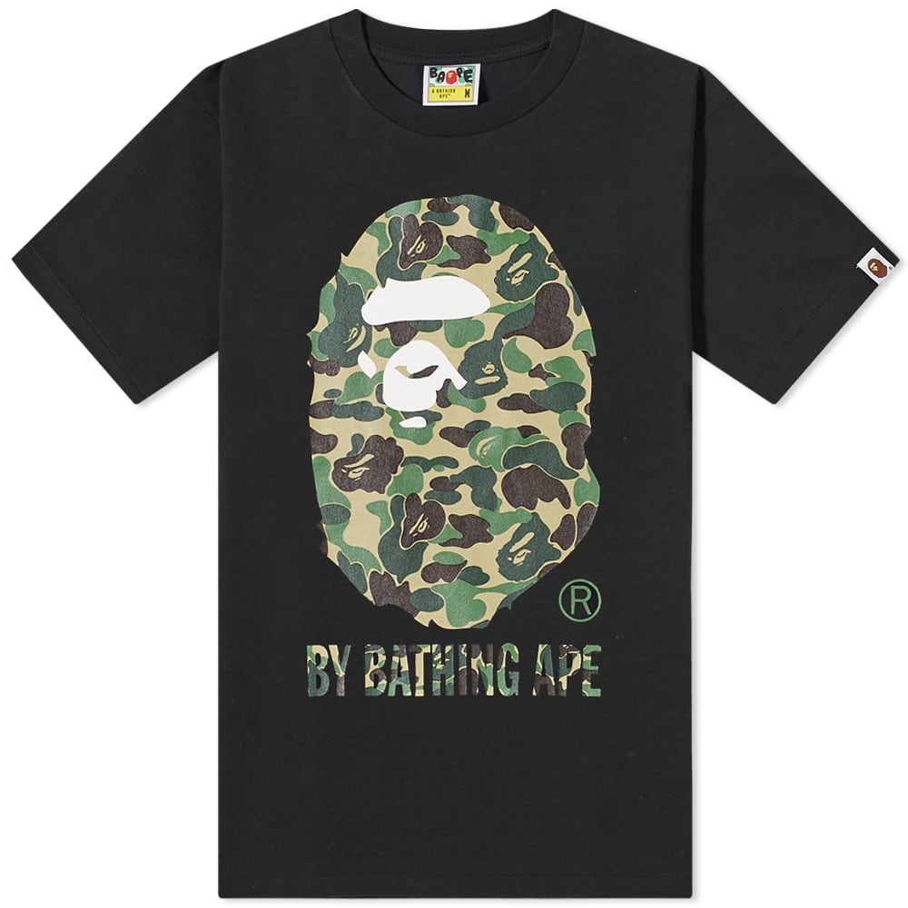 Tričko BAPE Camo By Bathing Ape Tee Čierna | 001TEI801005M-BKG, 0