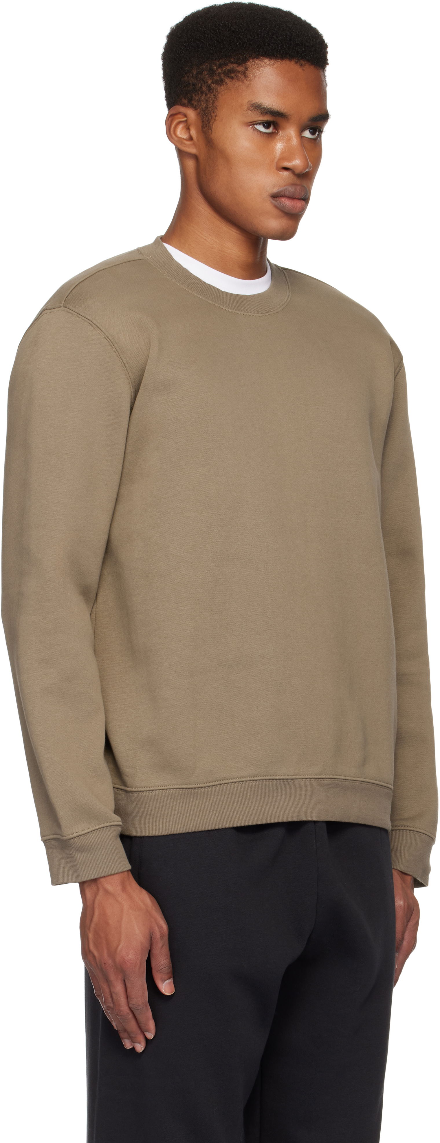 SKIMS Fleece Lounge Crewneck Sweatshirt