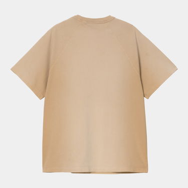 Tričko Carhartt WIP Carhartt WIP Hudson Short Sleeve T-Shirt Béžová | I035138_5, 1