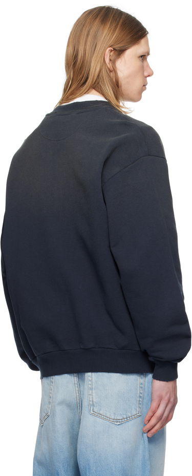 Bomber bunda Acne Studios Acne Studios Logo Zip Sweater Navy | CI0189-, 2