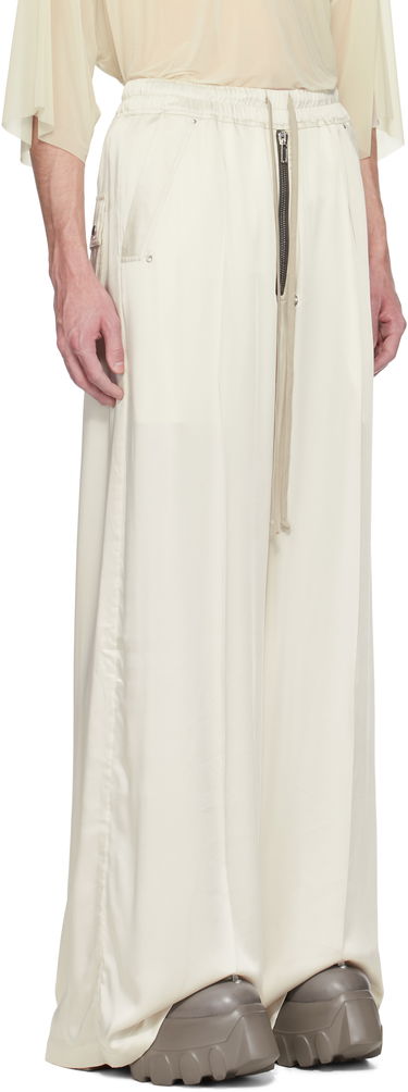 Nohavice Rick Owens Rick Owens Hollywood Wide Bela Trousers Béžová | RR01E5366 SCH, 1