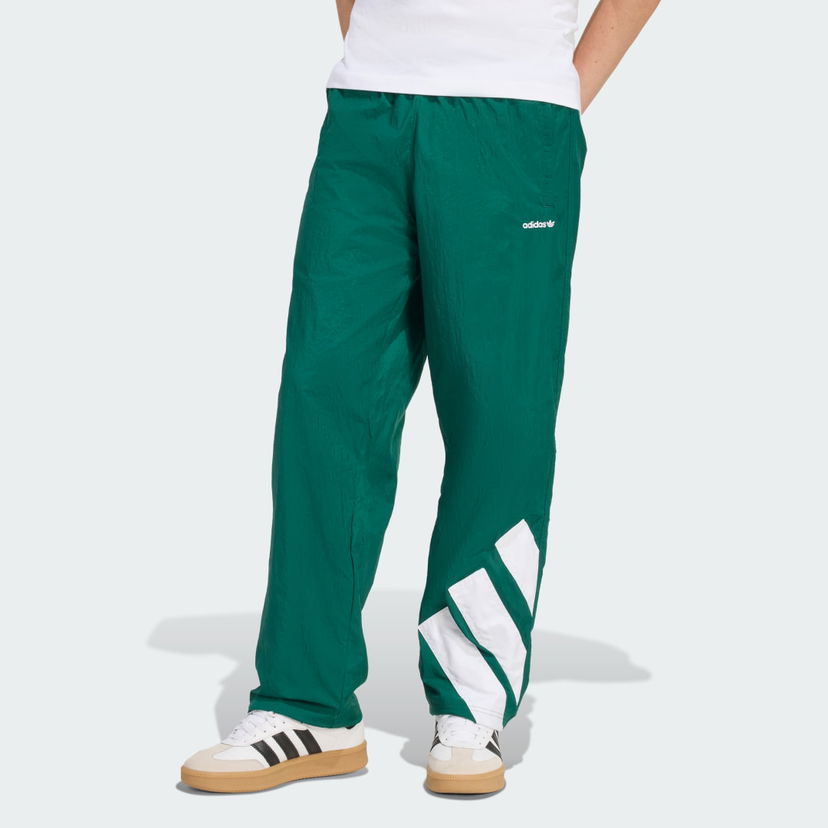 Tepláky adidas Performance ADICOLOR Blocked Track Pants Zelené | KE0870