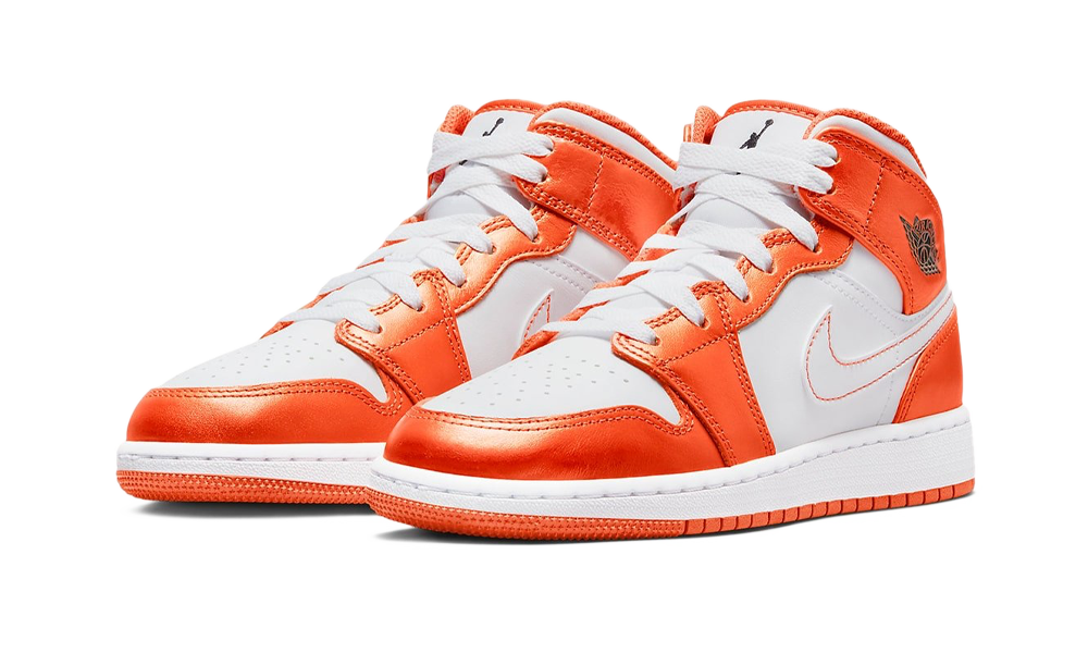 Tenisky a topánky Jordan Air Jordan 1 Mid "Metallic Orange" GS Oranžová | DM4228-800, 1