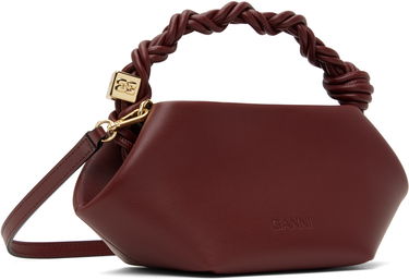 Kabelka GANNI Ganni Mini Bou Bag Vínová | A6825, 2