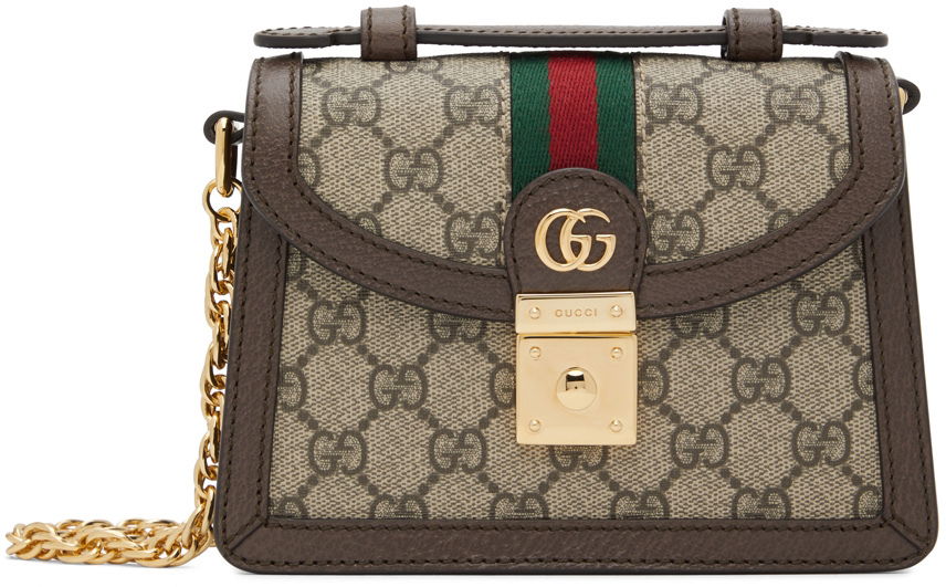 Kabelka Gucci Ophidia GG Top Handle Bag Hnedá | 696180 96IWG, 0