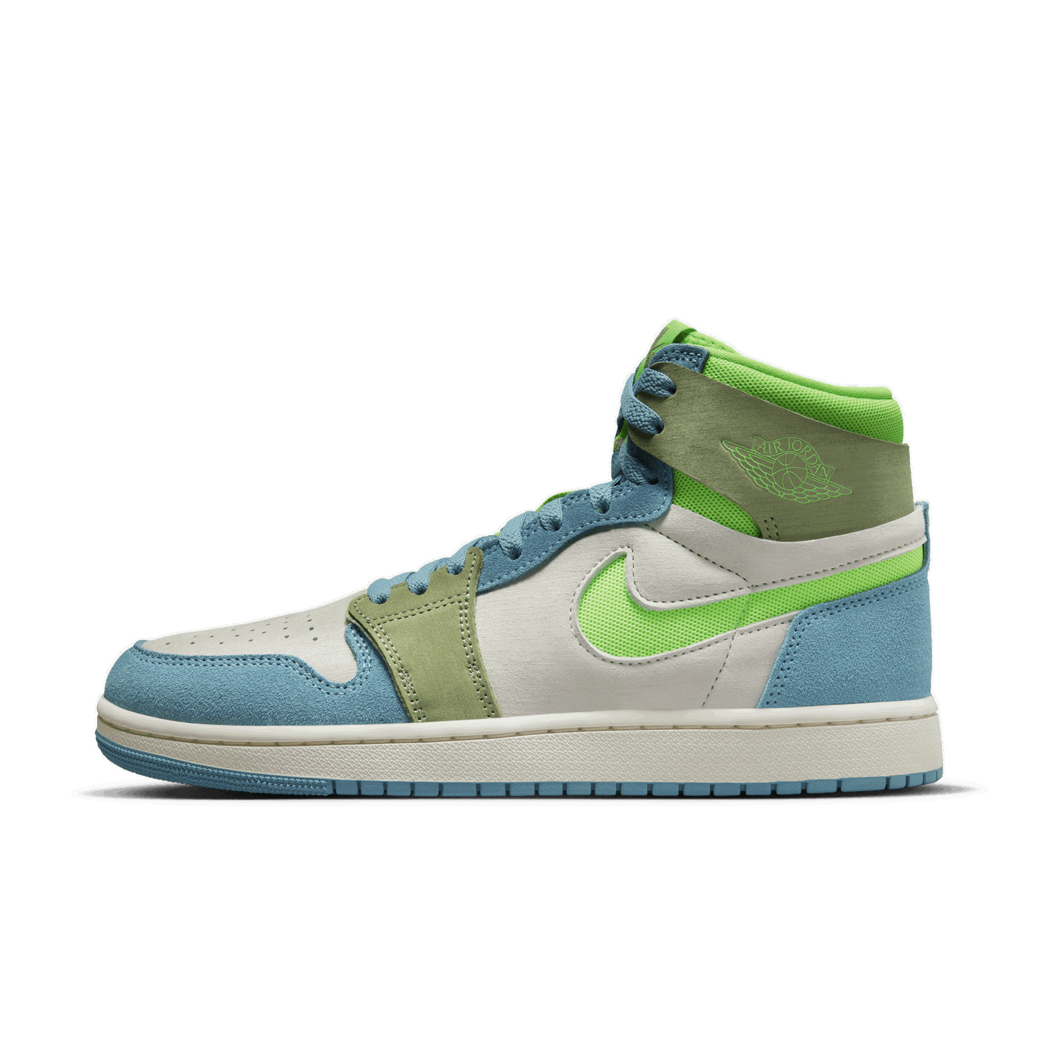 Tenisky a topánky Jordan Air Jordan 1 High Zoom Air CMFT 2 "Cerulean and Green Strike" W Zelené | DV1305-433, 0