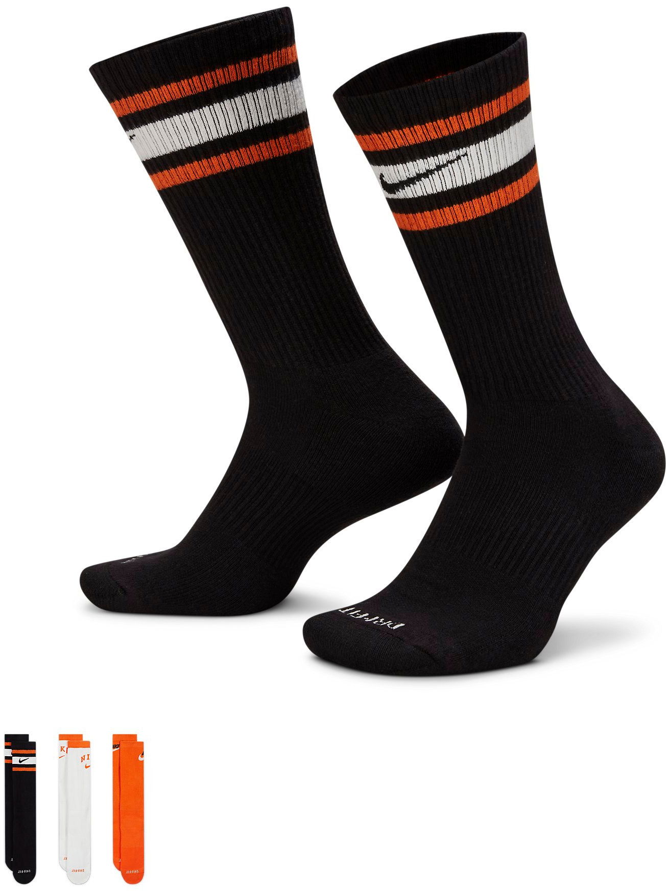 Ponožky Nike Everyday Plus Socks 3-Pack Rôznofarebný | dx7665-903, 0