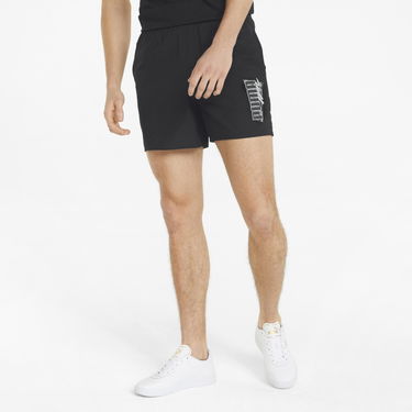 Šortky Puma Summer Graphic Woven Shorts Čierna | 848578-01, 1