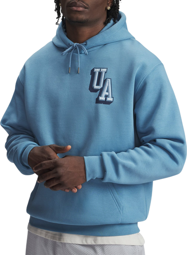 Mikina Under Armour UA Icon Fleece Graphic Hoodie Modrá | 6007591-418, 0
