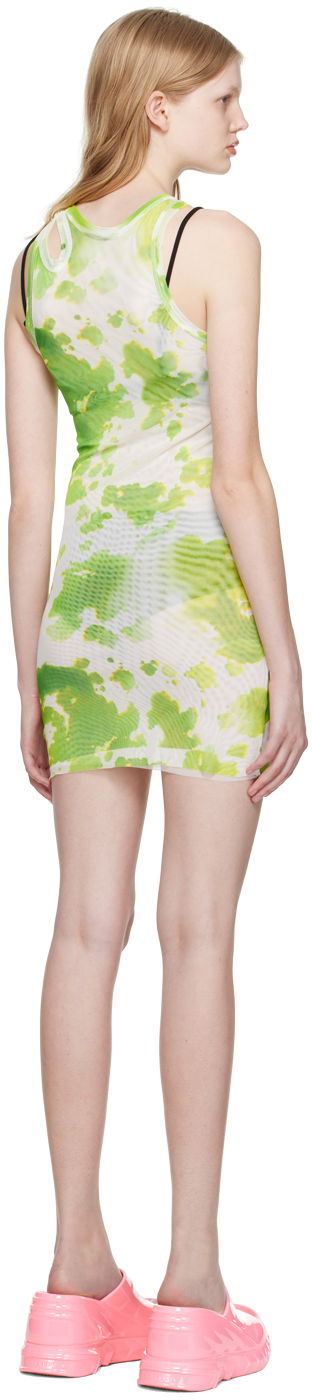 Šaty Ottolinger Ottolinger Cutout Mesh Mini Dress Zelené | 100817, 2