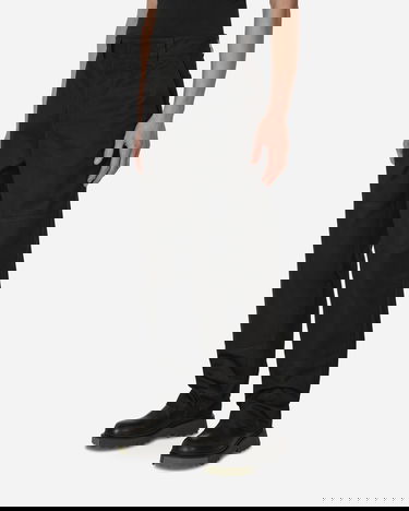 Nohavice Off-White Diagonal Pocket Carpenter Pants Black Čierna | OMCA207C99FAB001 1001, 2
