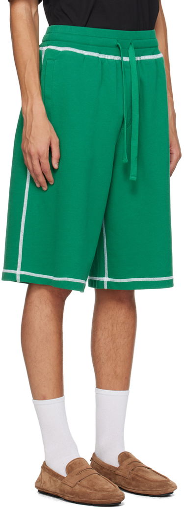 Šortky Dolce & Gabbana Embroidered-Logo Shorts Zelené | GP08BZG7NON, 1