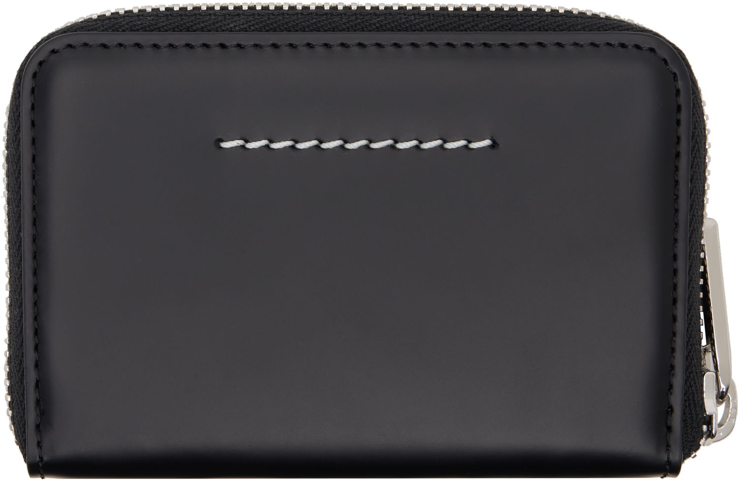 Peňaženka Maison Margiela MM6 Maison Margiela Triangle Zip Around Wallet Čierna | SA6UI0016 P7183, 1