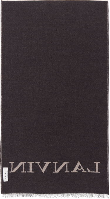 Šál LANVIN Lanvin Logo Woven Scarf Béžová | 6L3518 J6060, 1
