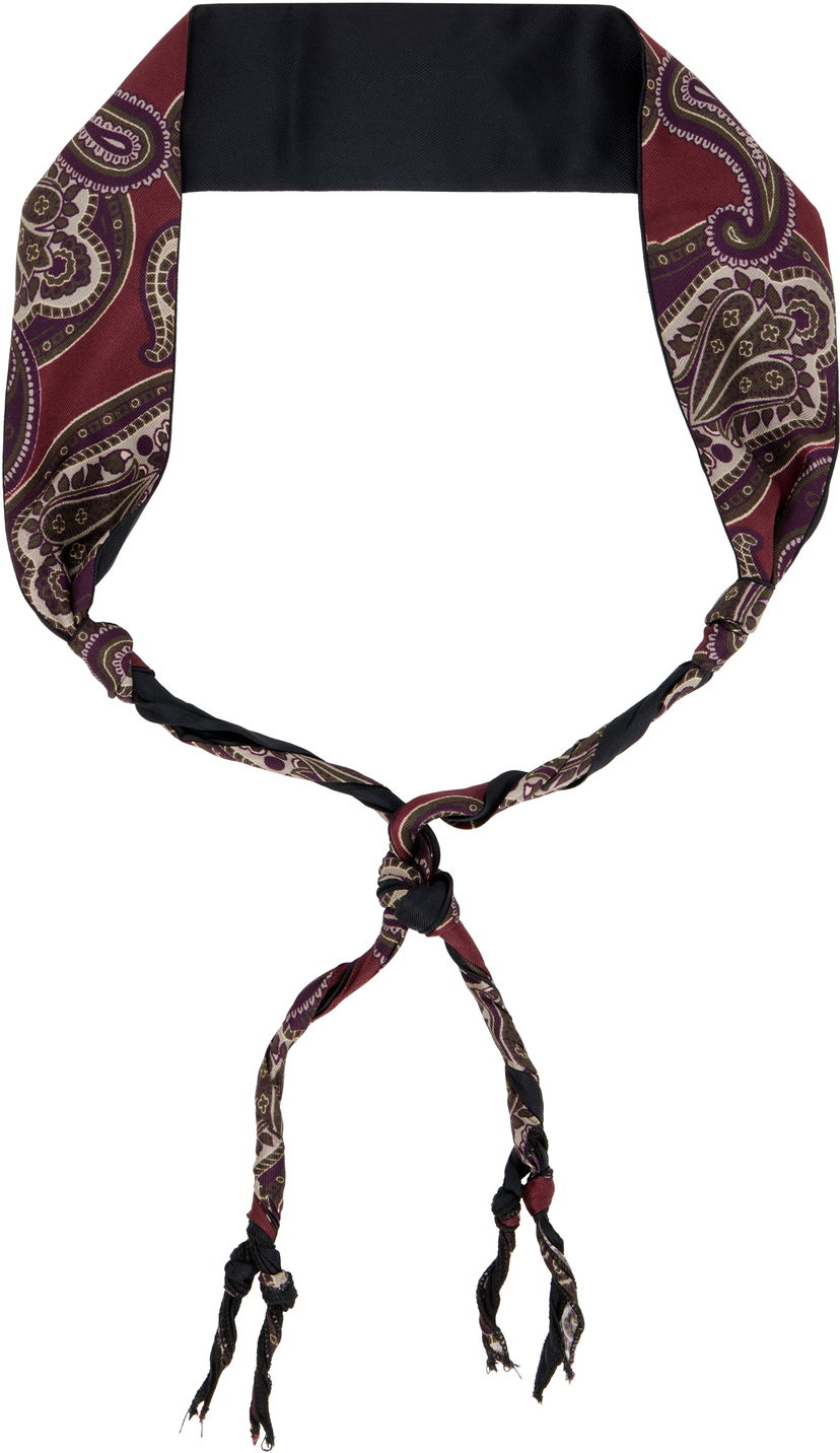 Šál OUR LEGACY Our Legacy Paisley Print Twisted Tie Rôznofarebný | A4258TBPA