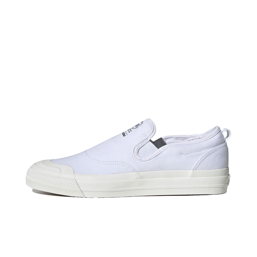 Tenisky a topánky adidas Originals Nizza RF Slip-On Triple White Biela | EF1410