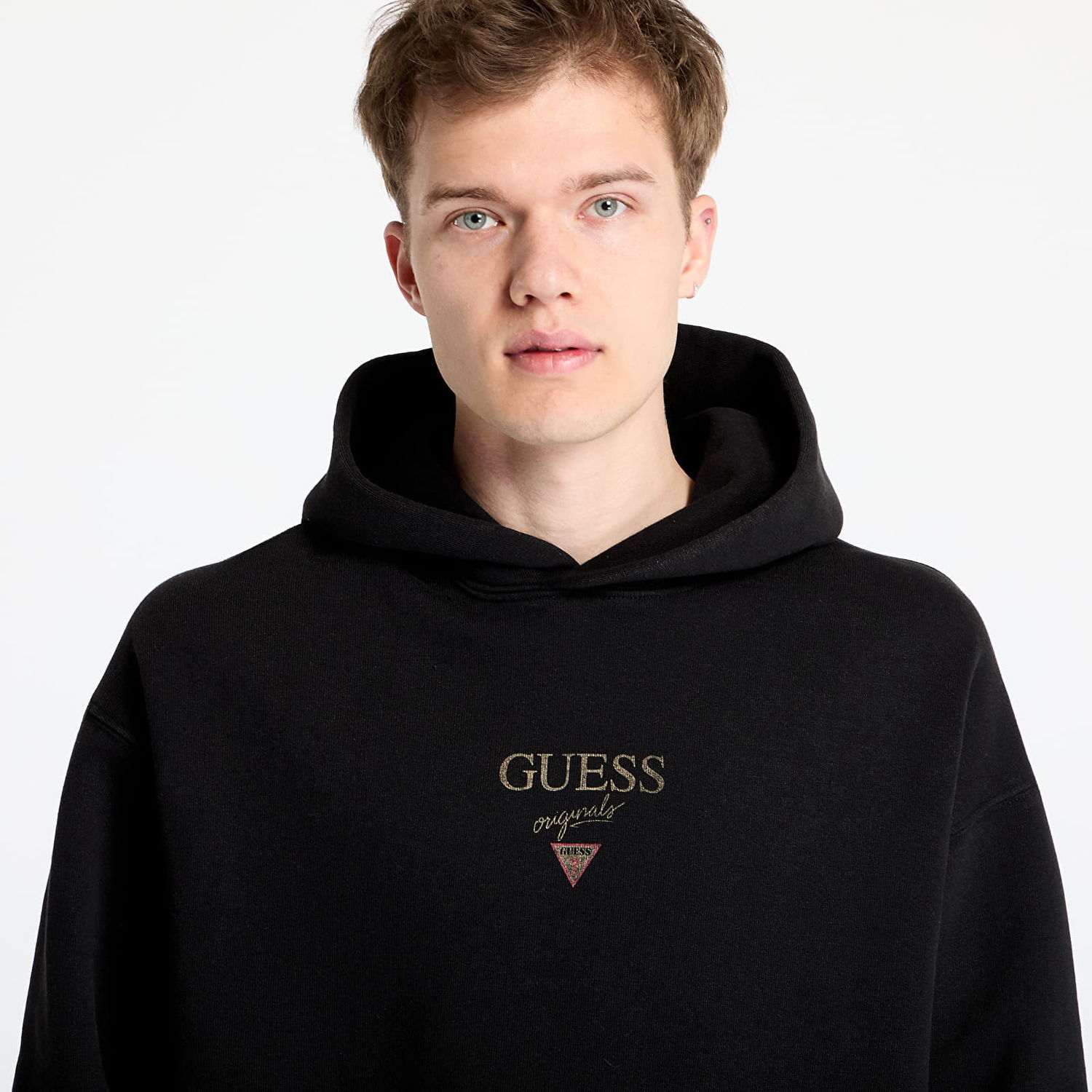 Mikina GUESS Guess Originals Baker Hoodie Čierna | M5RQ32K9V31-JTMU, 1