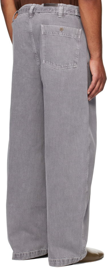 Džínsy LEMAIRE Lemaire Maxi Workwear Jeans Šedá | PA1244 LD1062, 2