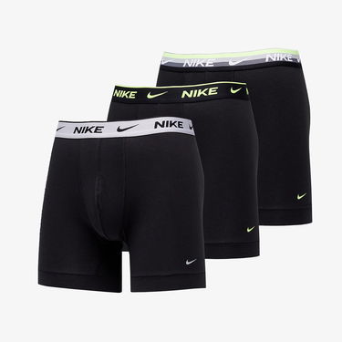 Spodná bielizeň a ponožky Nike Everyday Cotton Stretch Boxer Brief 3-Pack Čierna | 0000KE1007-2ND, 0