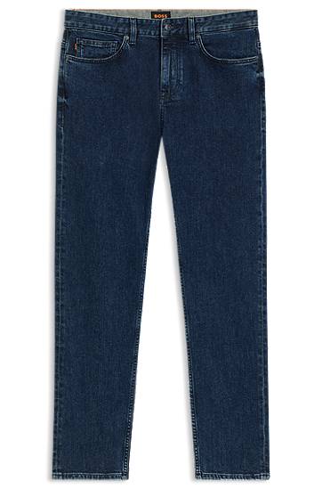 Džínsy BOSS BOSS Delaware Slim-Fit Comfort-Stretch Jeans Modrá | 50544630, 0