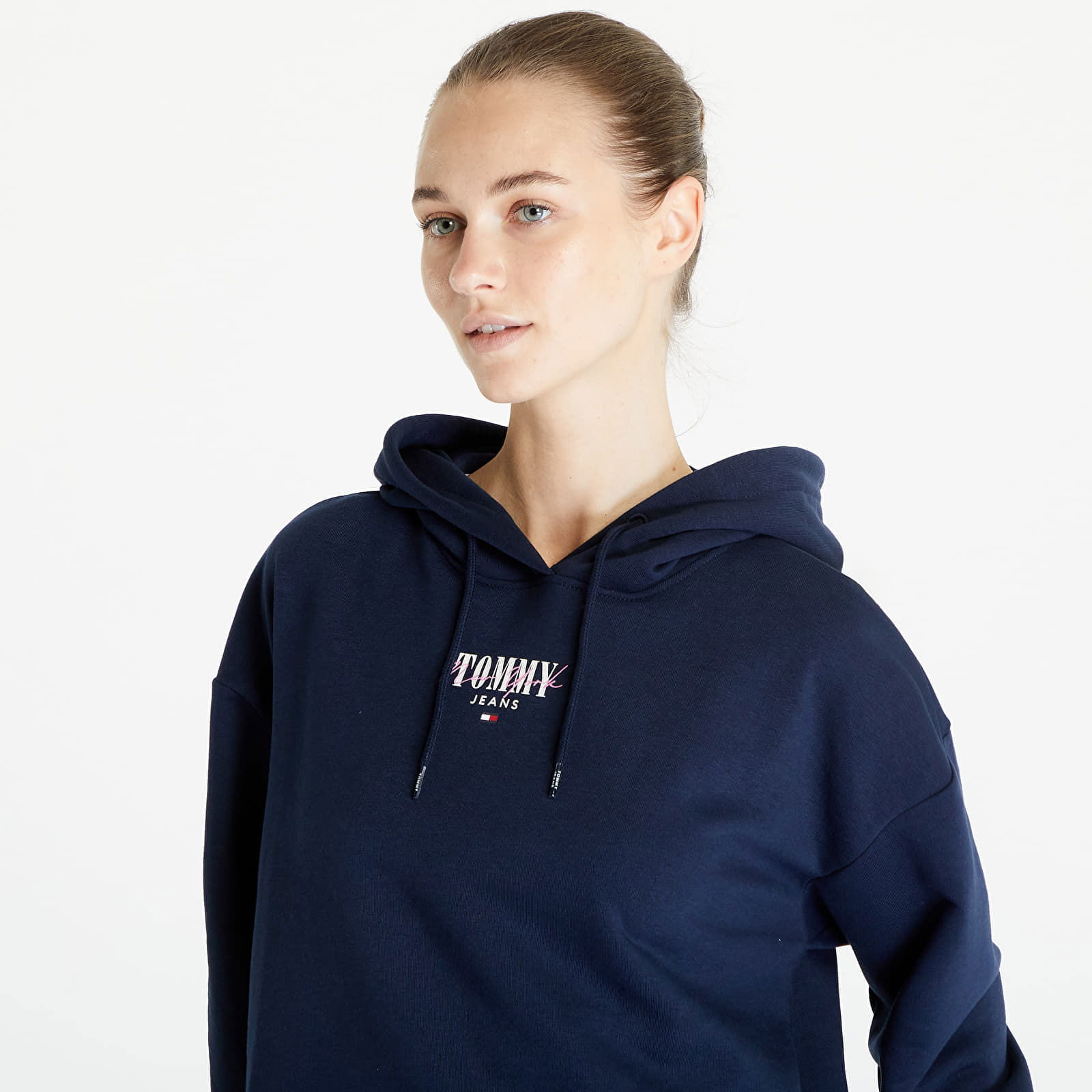 Relaxed Essential Logo Hoodie