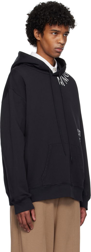 Mikina Maison Margiela MM6 Maison Margiela Printed Hoodie Zelené | SH0GU0026 M25012, 4