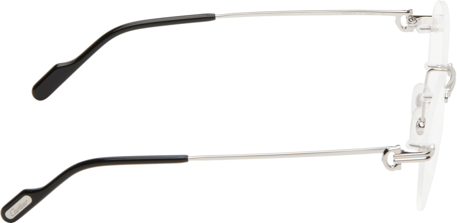 Slnečné okuliare Cartier Cartier CT0514O Rimless Glasses Metalická | CT0514O-002, 1