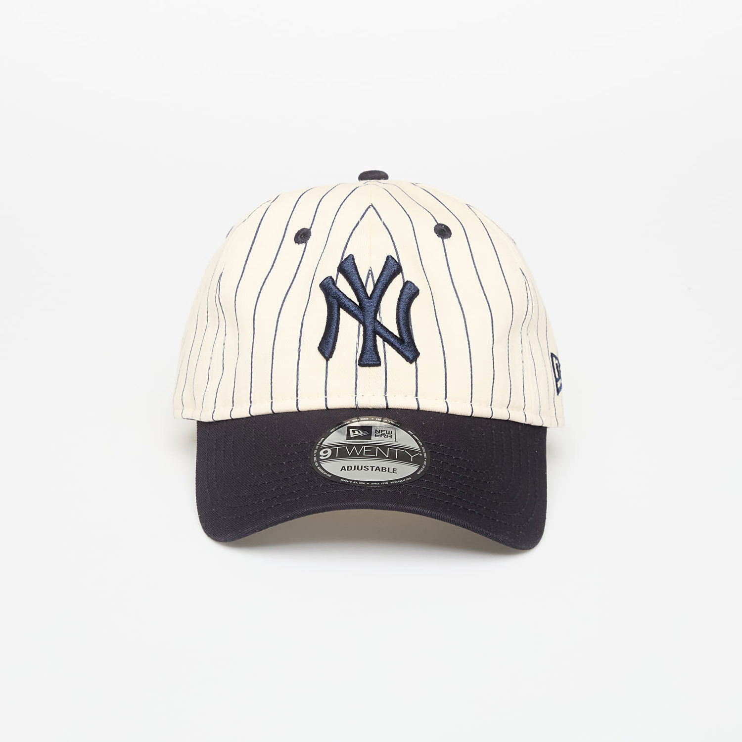 Šiltovka New Era New York Yankees 9TWENTY Pinstripe Adjustable Cap Béžová | 60691238, 0