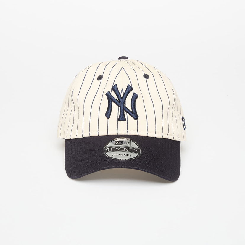 Šiltovka New Era New York Yankees 9TWENTY Pinstripe Adjustable Cap Béžová | 60691238