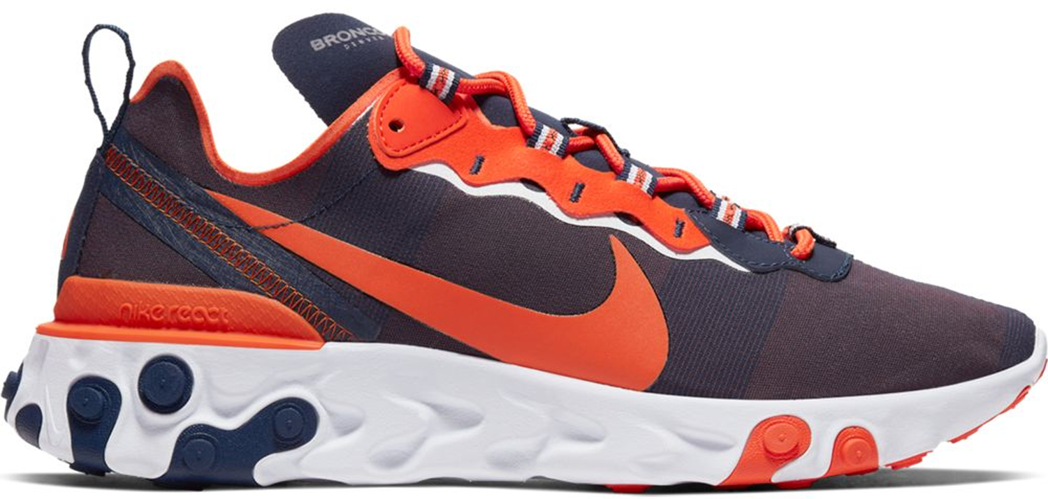 Tenisky a topánky Nike React Element 55 "Denver Broncos" Červená | CK4869-400, 0