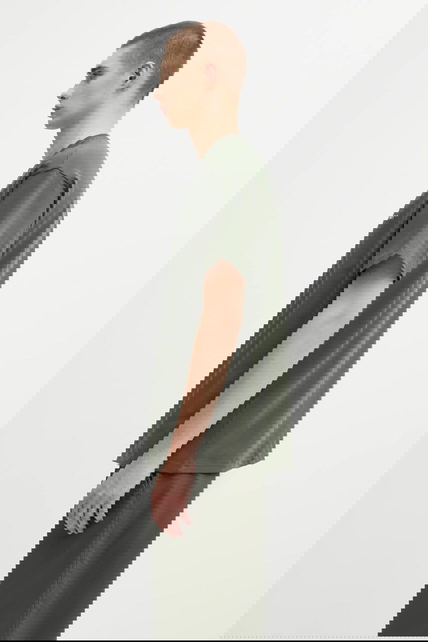 Tričko Carhartt WIP S/S Script Embroidery T-Shirt Zelené | I030435.3CDXX, 1