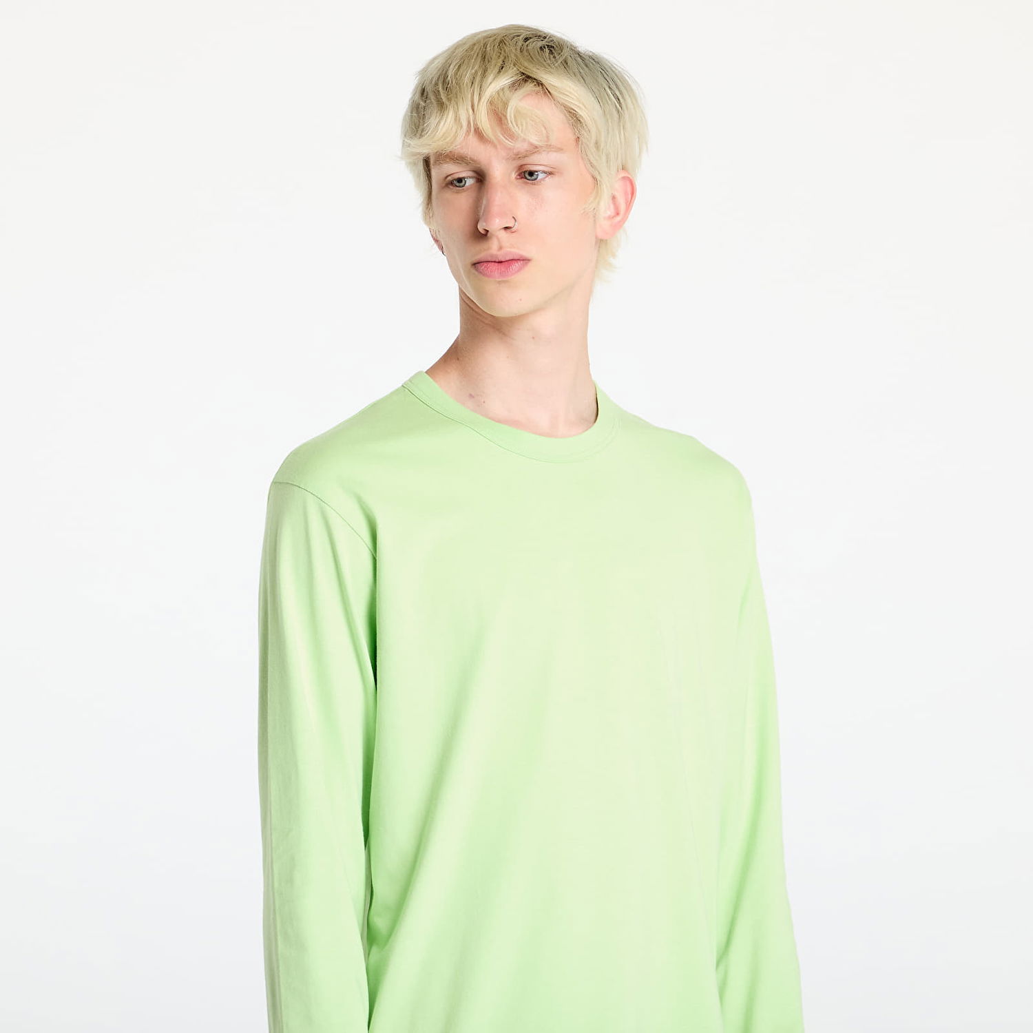 Tričko Comme des Garçons SHIRT Knit T-Shirt Green Zelené | FN-T004 Green, 1