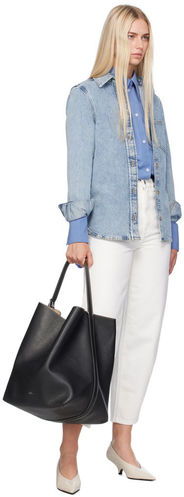 Košeľa TOTEME Petite Denim Shirt Modrá | 243-WRT0330-FB0045, 3