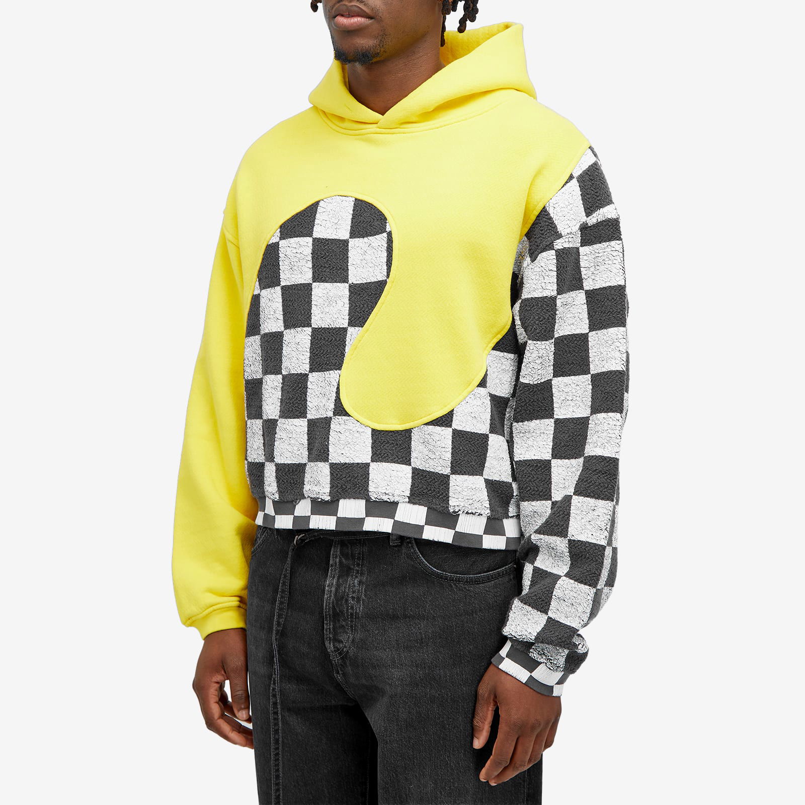 Checkerboard Swirl Hoodie